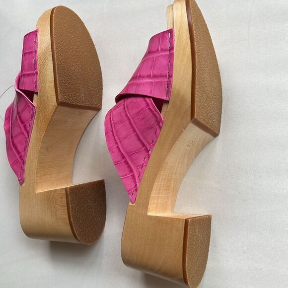 Swedish Hasbeens Fuchsia Mules - Picture 13 of 16